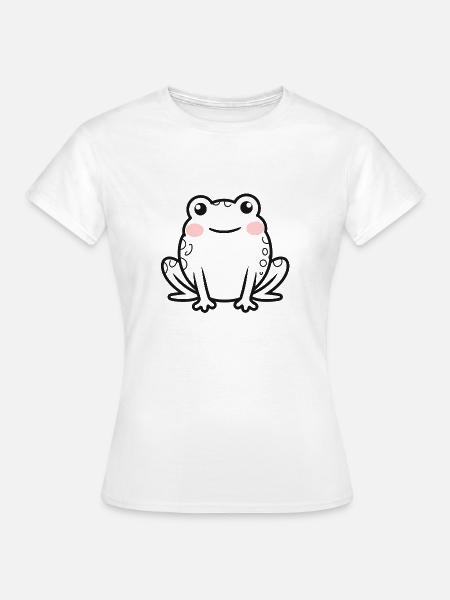 Kröte - Frauen T-Shirt - Weiß