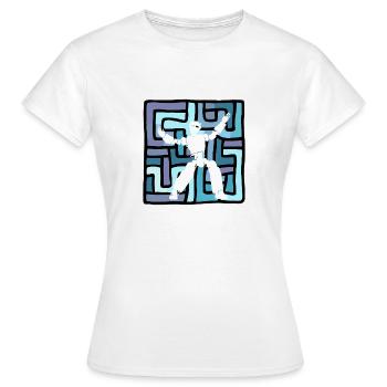 Tanzen Tanzlehrer - Frauen T-Shirt - Weiß - Vorne - AI Model Female 172 dark (172cm)