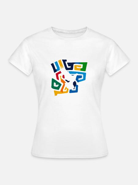 Tauben Peacezeichen - Frauen T-Shirt - Weiß