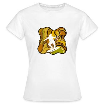Wakeboard Wakeboarden - Frauen T-Shirt - Weiß - Vorne - AI Model Female 172 dark (172cm)