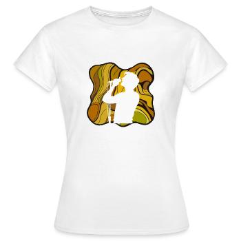 Chant Chant Chorale - T-shirt Femme - blanc - Devant - AI Model Female 172 dark (172cm)