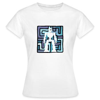 Roboter Technologie - Frauen T-Shirt - Weiß - Vorne - AI Model Female 172 dark (172cm)