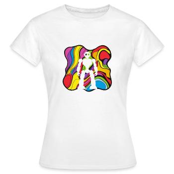Roboter Technologie Informatik - Frauen T-Shirt - Weiß - Vorne - AI Model Female 172 dark (172cm)