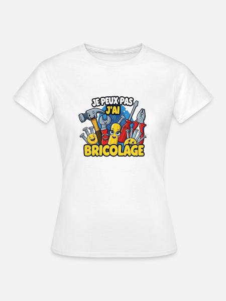 Ich kann nicht DIY - Frauen T-Shirt - Weiß
