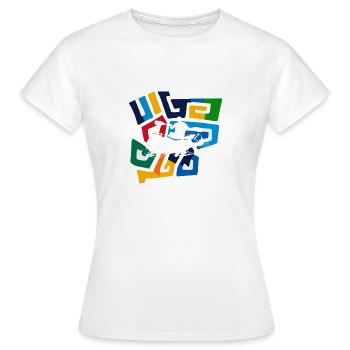 Rudern Bach Kajak - Frauen T-Shirt - Weiß - Vorne - AI Model Female 172 dark (172cm)