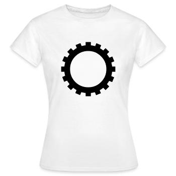 pignon - T-shirt Femme - blanc - Devant - AI Model Female 172 dark (172cm)