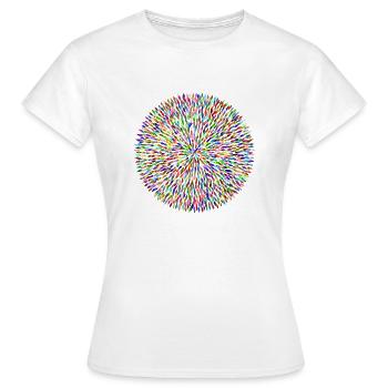 Tribal - Frauen T-Shirt - Weiß - Vorne - AI Model Female 172 dark (172cm)
