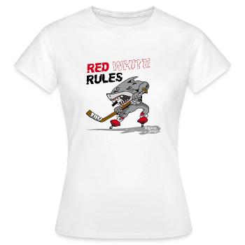 Hai gars Kölsche - T-shirt Femme - blanc - Devant - AI Model Female 172 dark (172cm)