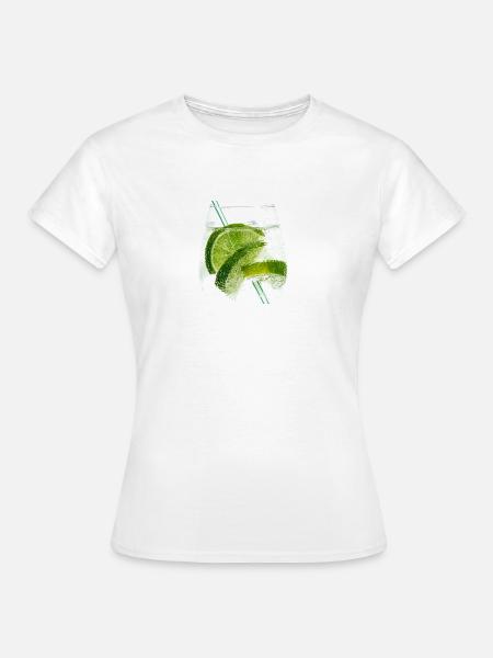 Limettenglas - Frauen T-Shirt - Weiß