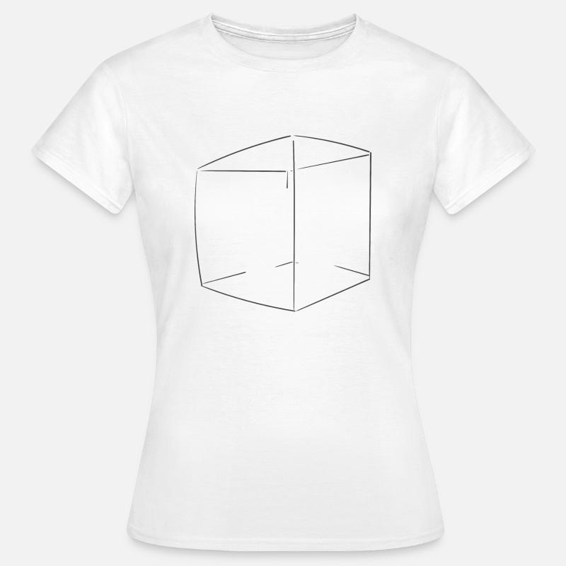 Cube - Women's T-Shirt - white