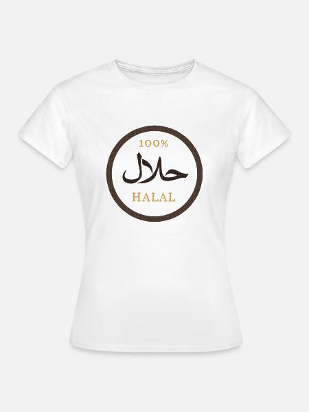 Halal-Ramadan - Frauen T-Shirt - Weiß