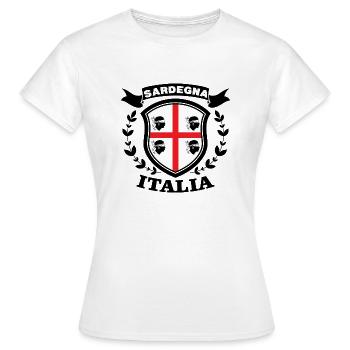 Sardegna Italia Geschenk Sardinien Sarden - Frauen T-Shirt - Weiß - Vorne - AI Model Female 172 dark (172cm)