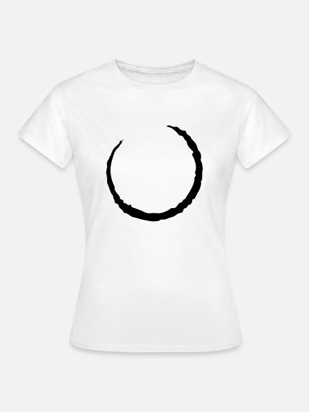 Kreis - Frauen T-Shirt - Weiß