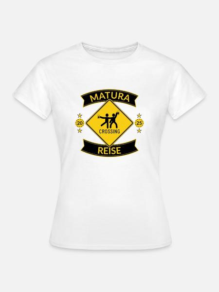 Maturareise crossing 25 - Frauen T-Shirt - Weiß