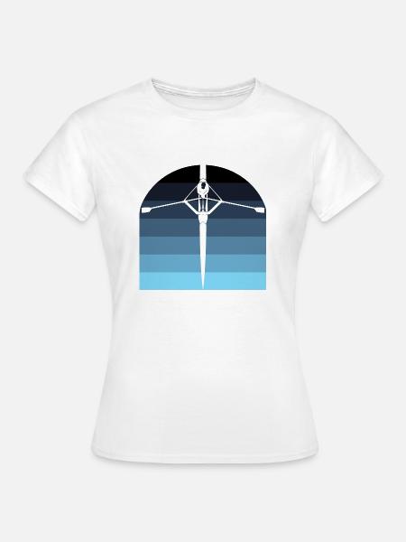 Rudern - Frauen T-Shirt - Weiß