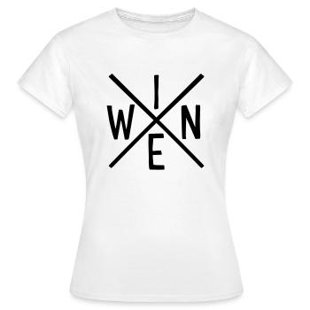 Vin - T-shirt Femme - blanc - Devant - AI Model Female 172 dark (172cm)