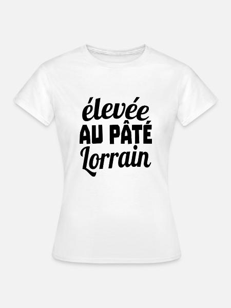 hoch in lothringischer Pastete - Frauen T-Shirt - Weiß
