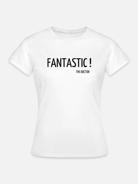 Cinema / Film / Zitat / TV-Serie - T-shirt dam - vit