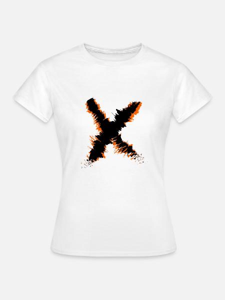 X - Frauen T-Shirt - Weiß