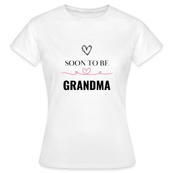 Bald Oma - Frauen T-Shirt - Weiß - Vorne - AI Model Female 172 dark (172cm)