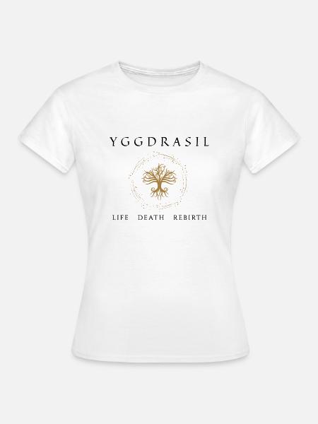 Yggdrasil - Frauen T-Shirt - Weiß
