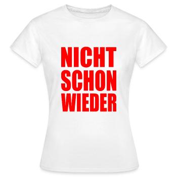 Pas encore - T-shirt Femme - blanc - Devant - AI Model Female 172 dark (172cm)