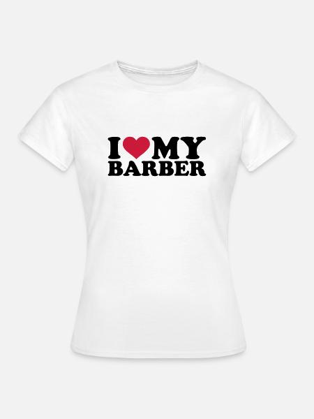 Barbier - Frauen T-Shirt - Weiß