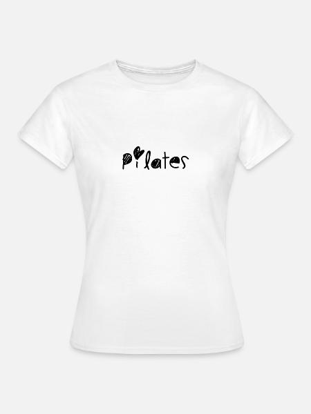 Pilates - Frauen T-Shirt - Weiß