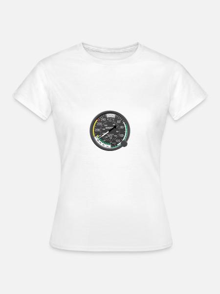 Luftfahrt fanatic - Frauen T-Shirt - Weiß