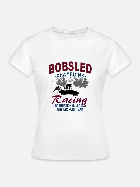 Bob - Bobsport - Frauen T-Shirt - Weiß