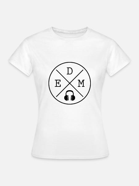 EDM Electro Festival - Frauen T-Shirt - Weiß