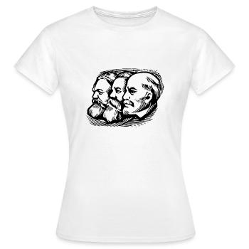Chemnitz cadeau Karl Marx Marxisme - T-shirt Femme - blanc - Devant - AI Model Female 172 dark (172cm)