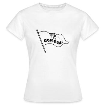Commune Kommunismus UdSSR Sowjetunion Geschenk - Frauen T-Shirt - Weiß - Vorne - AI Model Female 172 dark (172cm)