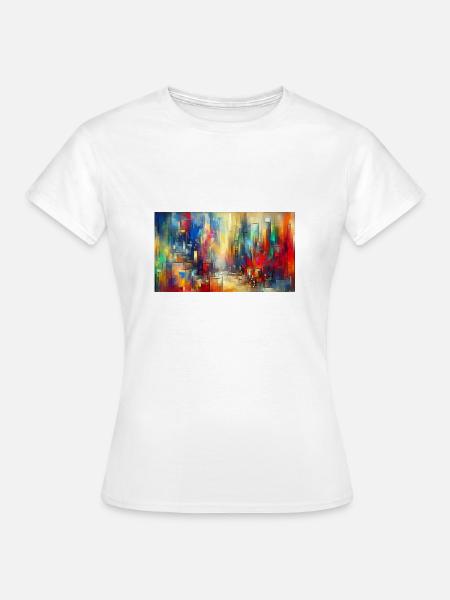 Abgrund - Frauen T-Shirt - Weiß