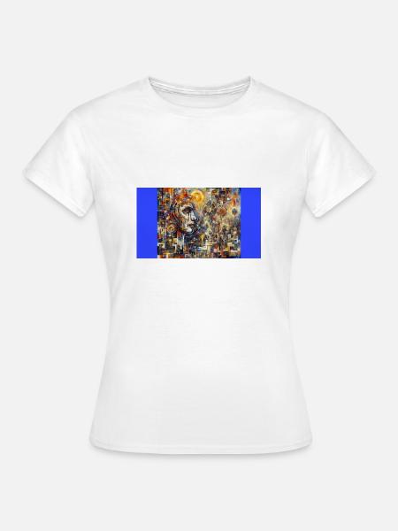 Wilde Rhythmen der Graffiti-Symphonie - Frauen T-Shirt - Weiß