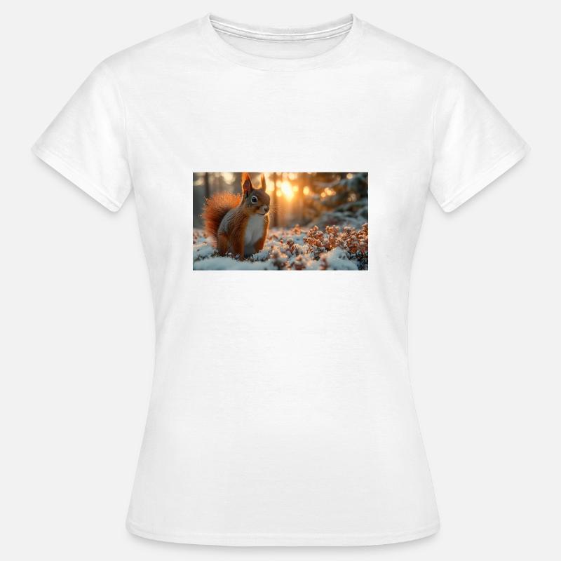 Squirrel - Women's T-Shirt - white