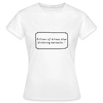 Mille Milliards de Mille Sabords ! BD - T-shirt Femme - blanc - Devant - AI Model Female 172 dark (172cm)