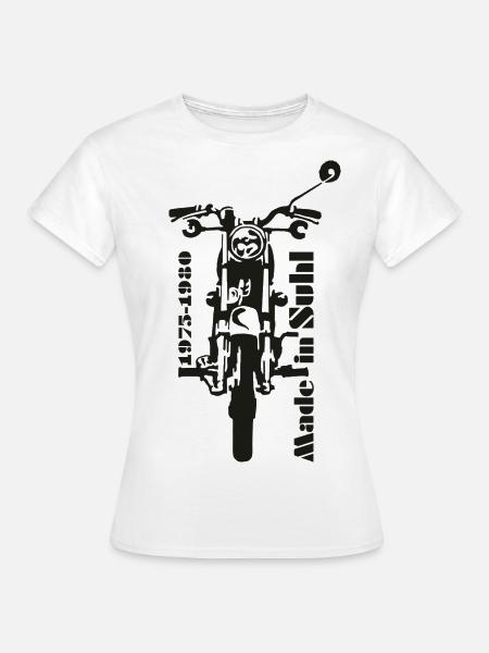 Simson s50 Front - Frauen T-Shirt - Weiß