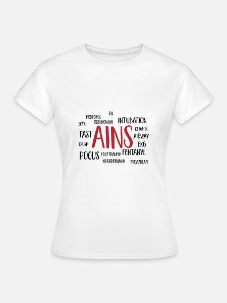 ains cloud - T-shirt Femme - blanc