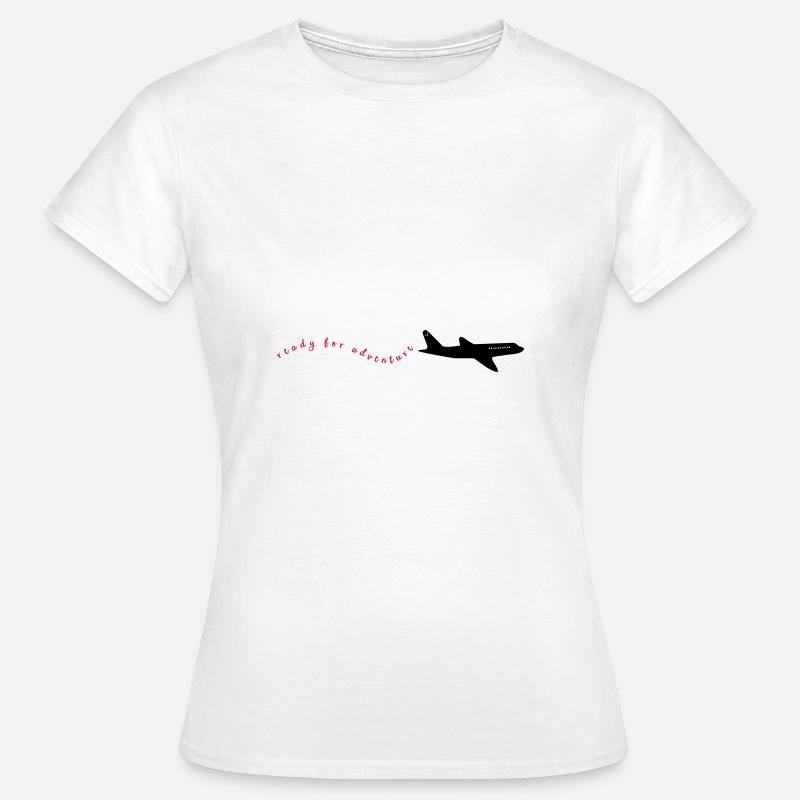 readyforadventure - Women's T-Shirt - white