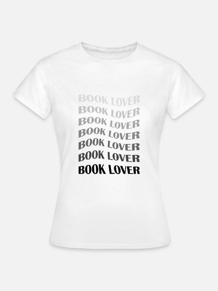 Bücherfreund - Frauen T-Shirt - Weiß