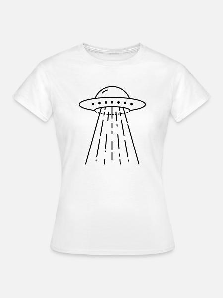 Ufo - Frauen T-Shirt - Weiß