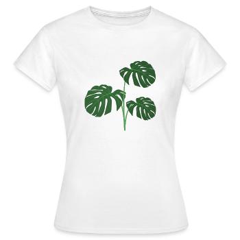 plante - T-shirt Femme - blanc - Devant - AI Model Female 172 dark (172cm)