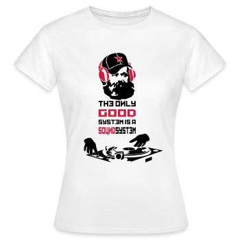 marx - T-shirt Femme - blanc - Devant - AI Model Female 172 dark (172cm)