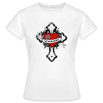 Tahiti - Frauen T-Shirt - Weiß - Vorne - AI Model Female 172 dark (172cm)