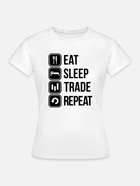 trade - Frauen T-Shirt - Weiß