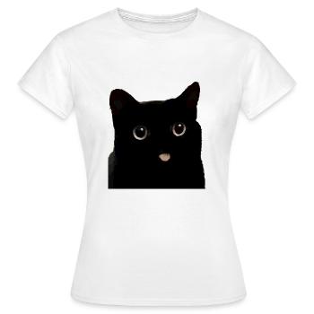 bleep - T-shirt Femme - blanc - Devant - AI Model Female 172 dark (172cm)