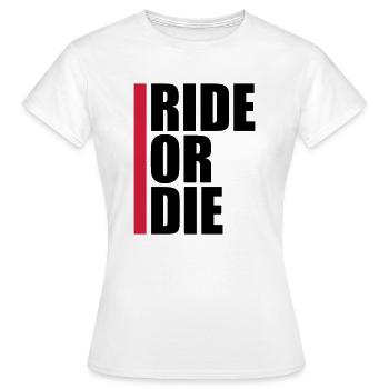 Bar Red Logo - Women's T-Shirt - white - Front - AI Model Female 172 dark (172cm)