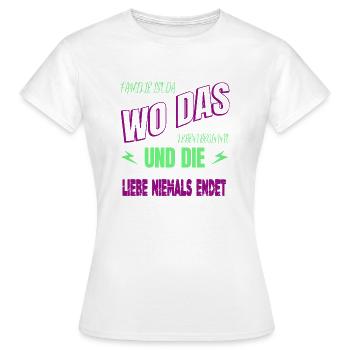 geek sprüche statement geschenkidee lustig - Frauen T-Shirt - Weiß - Vorne - AI Model Female 172 dark (172cm)