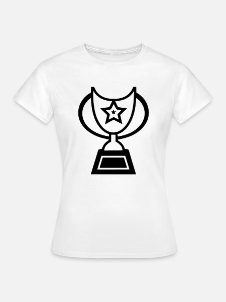 Trophäe - Frauen T-Shirt - Weiß
